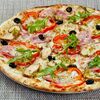 Пицца с языком, курицей гриль и сыром дорблю в Pizza-house по цене 720