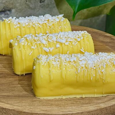 Творожный сырок тропический в По кофе по цене 390 ₽