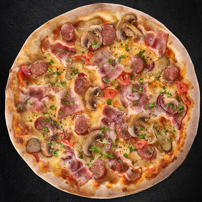 Пицца Охотничья в Папа Pizza по цене 749 ₽