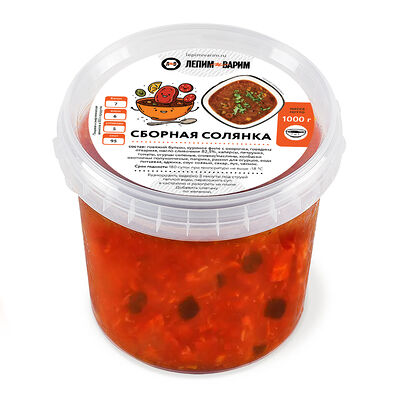 Сборная солянка 0.900 гр в Лепим и варим по цене 1169 ₽