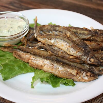 Мойва к пиву в Пельмэн по цене 375 ₽