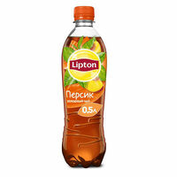 Lipton холодный чёрный чай с персиком в Шаурма номер 1