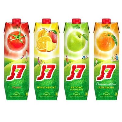 Сок J7 в Качели по цене 190 ₽
