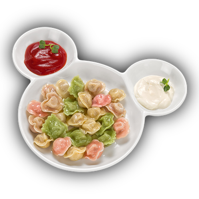 Пельмешки разноцветные в Пицца Пи по цене 199 ₽