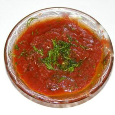 Аджика в Хинкали по цене 3 р.