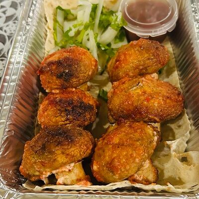 Грибы на углях в Горячо и вкусно по цене 490 ₽