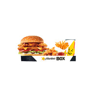 Дабл Барбекю Чикен бургер бокс в Hardee's Mega Park