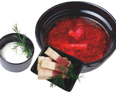 Суп Борщ в Суши Ё Пицца по цене 440 ₽