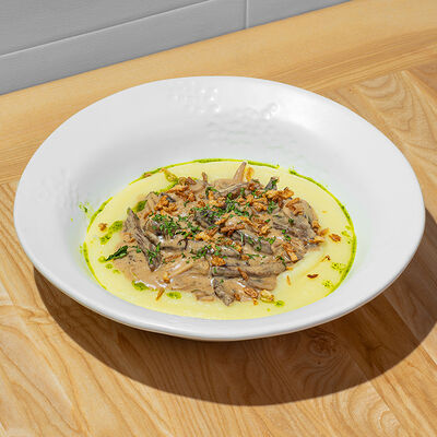 Бефстроганов с томленой говядиной в Изикофе по цене 900 ₽