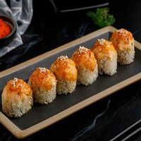 Запеченный ролл с лососем в Баклажан в ТЦ 