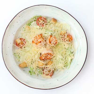 Цезарь с креветками в San-Pizzerino по цене 790 ₽