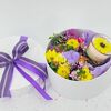 Подарочный набор с цветами и свечой в стаканев Дарите красиво по цене 4090