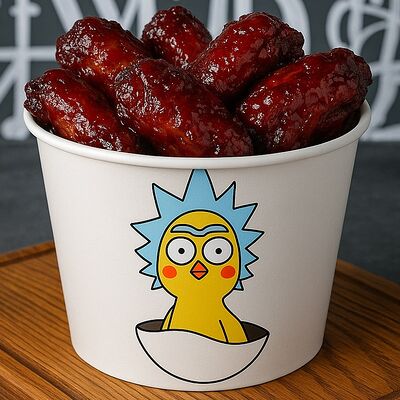 Барбекю крылья Птичьей личности в Птичья личность по цене 444 ₽