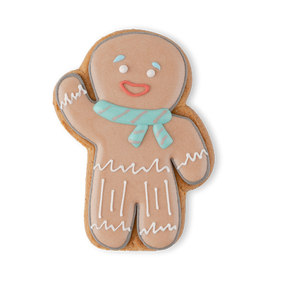 Имбирный пряник расписной «Человечек» в STARS COFFEE по цене 325 ₽