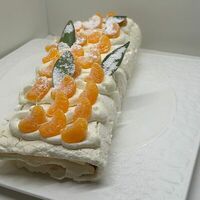 Меренговый рулет торт в Allowberry