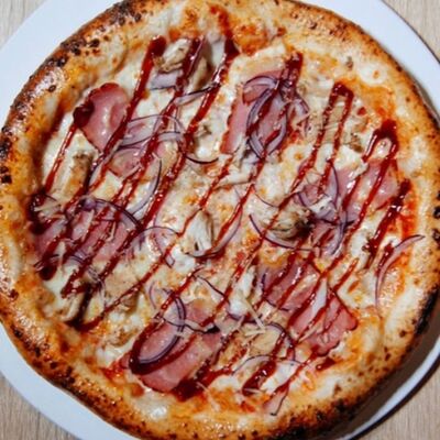 Пицца Грибная BBQ в Zero pizza по цене 900 ₽