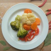 Овощи припущенные в Столовая