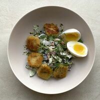 Ближневосточный овощной салат с фалафелемв Lemon Tree на 25 октября 47