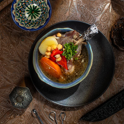 Суп Шурпа из баранины в Гранат по цене 940 ₽