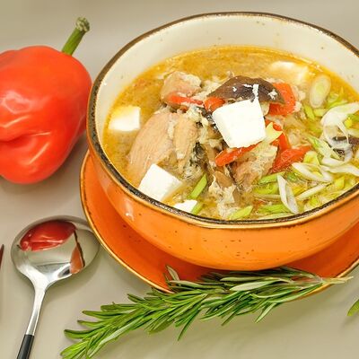 Кисло-сладкий с курицей в Food74 Court Суши Пицца по цене 615 ₽