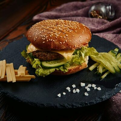 Гамбургер в Шашлычный двор по цене 392