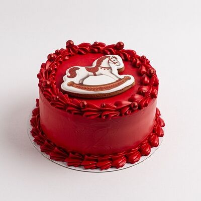 Торт Шоколадный с ягодами в декоре в Британские Пекарни по цене 3220 ₽