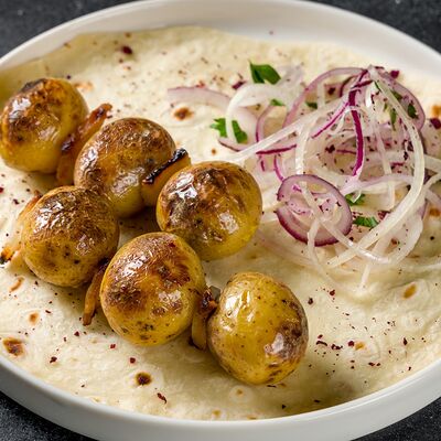 Шампиньоны на мангале в Шоти по цене 190