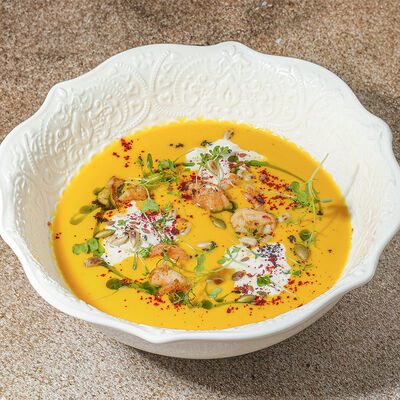 Тыквенный крем-суп в Ива по цене 755 ₽