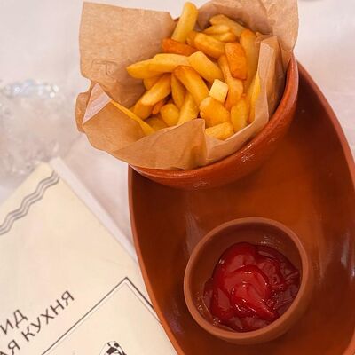 Картофель фри в Keto & Kote Грузинская кухня по цене 305 ₽