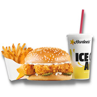 Классик чикен тендерс бургер Комбо в Hardee's Mega Park