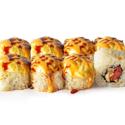 Ролл Унаги сливочный запеченый в Sunrise по цене 428 ₽