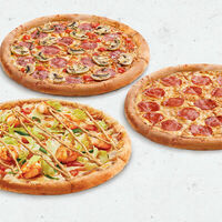 Горячая тройка в Pizza HeartPizza Hut