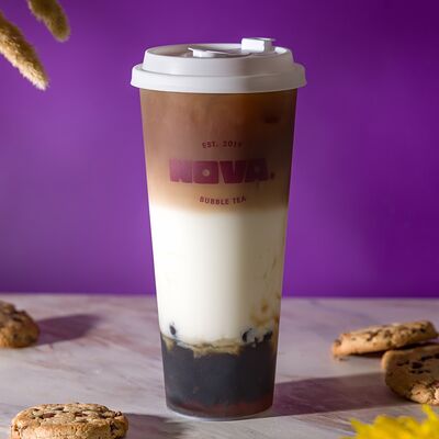 Айс-бабл кофе в NovaBubble Tea по цене 500 ₽