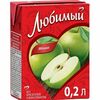 Сок Любимый Яблоко 0,2 в Bira Market по цене 55