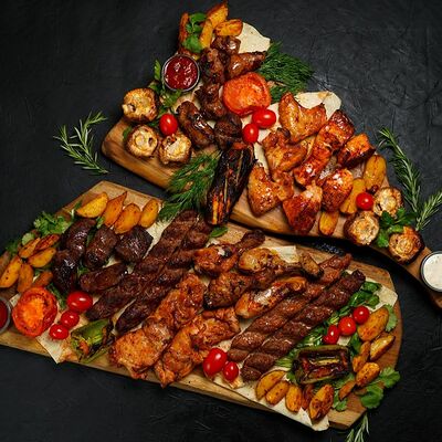 Горы, степи и небо в Много Мяса по цене 7200 ₽