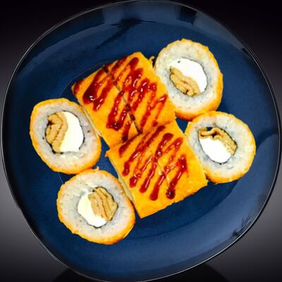 Ролл в темпуре томаго в Вкусно Песец по цене 509 ₽