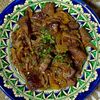 Печень куриная с луком в Кафе Аль-карамарабская кухня по цене 550