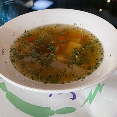 Грибная похлёбка с чечевицей в Эник Беник по цене 350 ₽