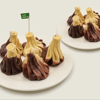 Хинкали 10шт с картофелем, сыром в Лали Хинкали по цене 4660 ₸