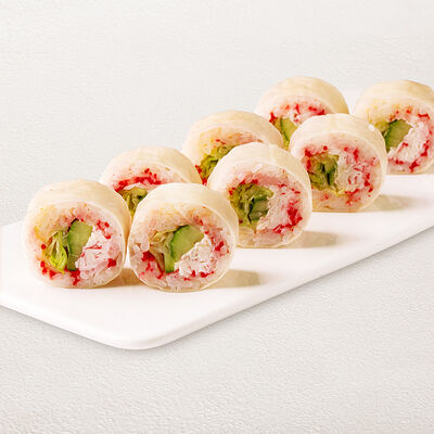 Спринг-ролл с крабом в Суши Wok по цене 319 ₽