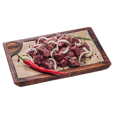 Шашлык из говядины п\ф 100 гр сырой в ИТЛЕ Bistro Halal по цене 290 ₽