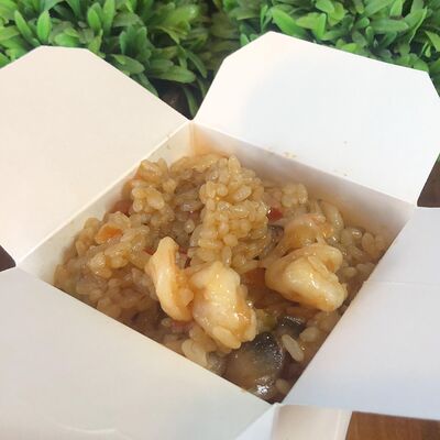 Рис с креветкой унаги в Bibiwok по цене 580 ₽