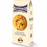 Мягкое печенье Wishmill с белым шоколадом, клюквой и черникой в Max Bakery