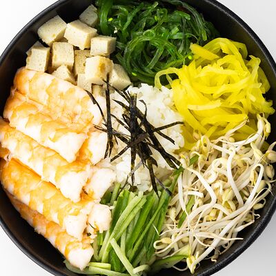 Поке с тигровыми креветками в Вкусно разно по цене 735 ₽