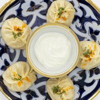 Манты с тыквой в Urumchi