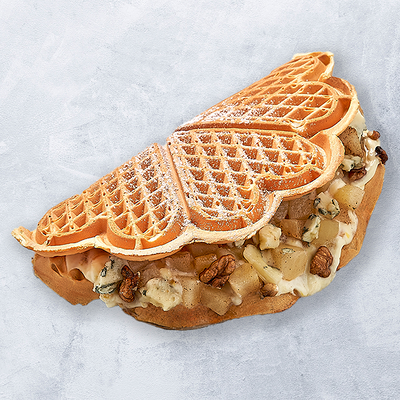 Яе с грушей и дорблю в Vaffel Норвежские вафли по цене 450 ₽