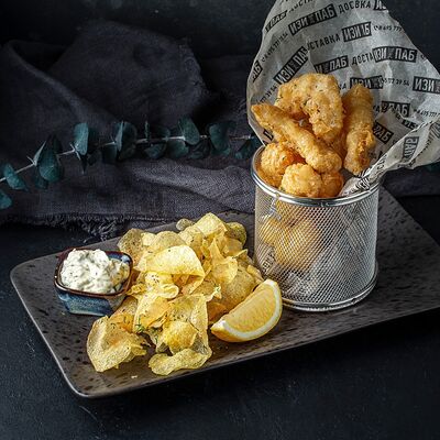 Фиш энд чипс в Изи Паб по цене 745 ₽