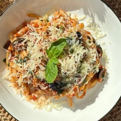 Паста а-ля путтанескав Моё место по цене 429 ₽