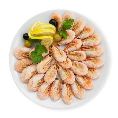 Креветки вареные 100г в Алло! Пицца по цене 275