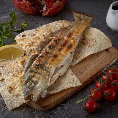 Сибас на гриле в Горячий мангал по цене 600 ₽